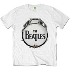 The Beatles - Original Drum Skin Uni Wht   