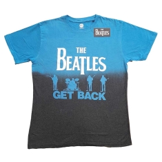 The Beatles - Get Back Uni Blue Dip-Dye   