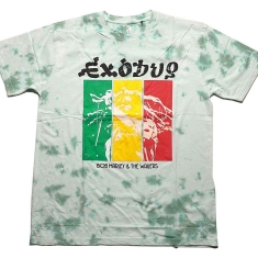 Bob Marley - Rasta Colours Uni Green Dip-Dye   