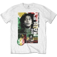 Bob Marley - Packaged 56 Hope Road Rasta Uni Wht   