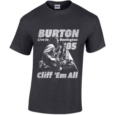 Cliff Burton - Flag Retro Uni Heather   