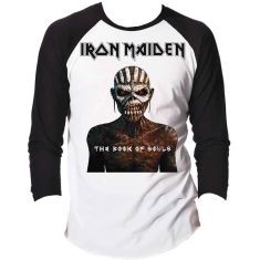 Iron Maiden - Book Of Souls Uni Bl/Wht Raglan: 