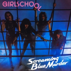 Girlschool - Screaming Blue Murder (Blue Marbled