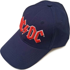 Acdc - Red Logo Navy Baseball C