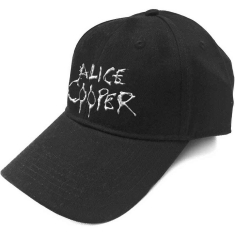 Alice Cooper - Sonic Sliver Dripping Logo Bl Baseball C