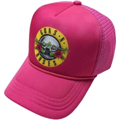 Guns N Roses - Classic Logo Pink Mesh-Back C