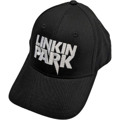 Linkin Park - White Logo Bl Baseball C