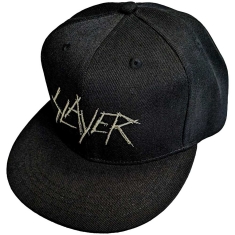 Slayer - Scratchy Logo Bl Snapback C