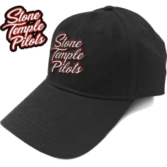Stone Temple Pilots - Scroll Logo Bl Baseball C
