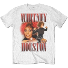 Whitney Houston - 90S Homage Uni Wht   