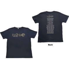 U2 - I+E 2015 Tour Dates Uni Navy   