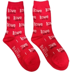 The Beatles - Love Me Do Lady Red Socks (Eu 37-41)