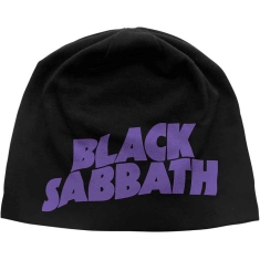 Black Sabbath - Purple Logo Jd Print Beanie H