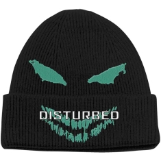 Disturbed - Green Face Bl Beanie H