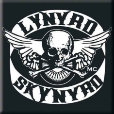 Lynyrd Skynyrd - Biker Patch Logo Magnet
