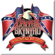 Lynyrd Skynyrd - Eagle & Flags Magnet