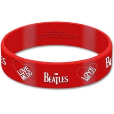 The Beatles - Love Me Do Red Gum Wristband