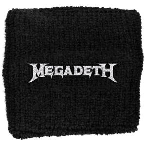 Megadeth - Unisex Embroidered Wristband: Logo (Black)