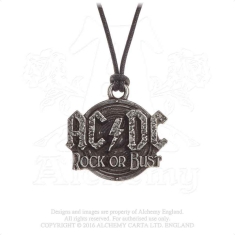 Acdc - Rock Or Bust Pendant