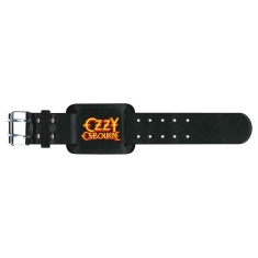 Ozzy Osbourne - Logo Leather Wriststrap