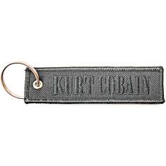Kurt Cobain - Logo Woven Patch Keychain