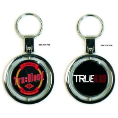 True Blood - Bottle Label Keychain Spinn
