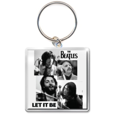The Beatles - Let It Be Faces Photo Print Keychain