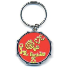 The Beatles - Love Drum Keychain