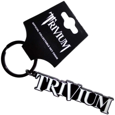 Trivium - Logo Black Keychain