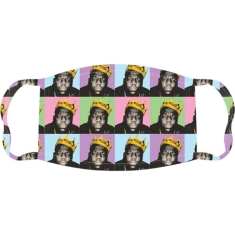 Biggie Smalls - Crown Repeat Pastel Face Mask