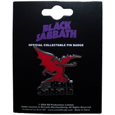 Black Sabbath - Logo & Daemon Pin Badge