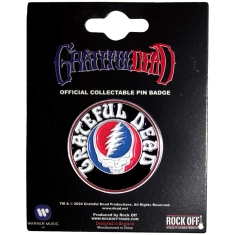 Grateful Dead - Steal Your Face Logo Pin Badge
