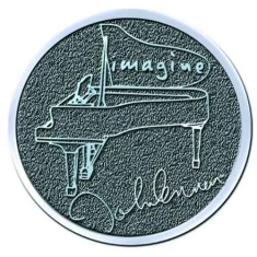 John Lennon - Imagine Hichrome Pin Badge