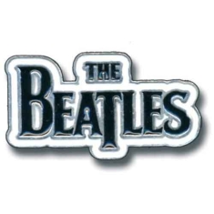 The Beatles - Drop T Logo Bl Pin Badge