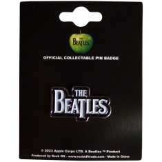 The Beatles - Drop T Logo Pin Badge
