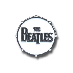 The Beatles - Drum Drop T Logo Pin Badge