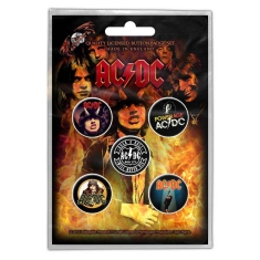 Ac/Dc - Highway To Hell Retail Pack Button Badge