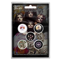 Queen - Early Albums Retail Packed Button Badge
