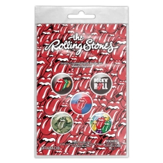 Rolling Stones - Rock 'N' Roll Button Badge Pack