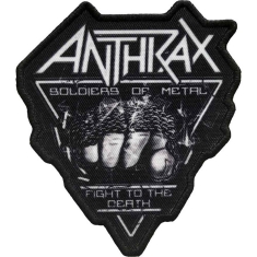 Anthrax - Soldier Of Metal Ftd Printed Patch