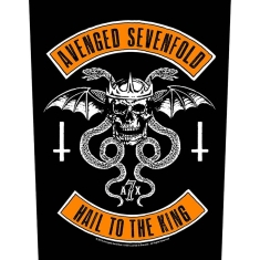 Avenged Sevenfold - Biker Back Patch