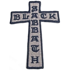 Black Sabbath - Cross Woven Patch