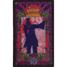 Janis Joplin - Floral Flame Printed Patch