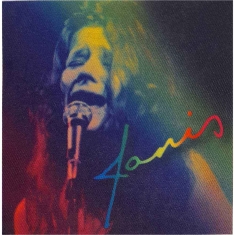 Janis Joplin - Rainbow Printed Patch
