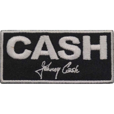 Johnny Cash - Block Woven Patch