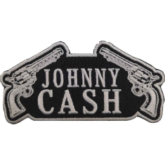 Johnny Cash - Gun Woven Patch