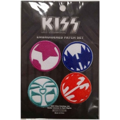 Kiss - Mini Icons Woven Patch
