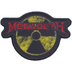 Megadeth - Hazard Logo Printed Patch