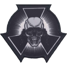 Megadeth - Skull Start Printed Patch