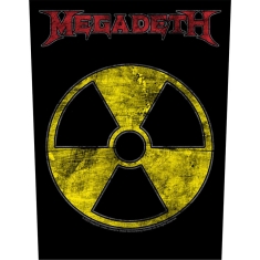 Megadeth - Radioactive Back Patch